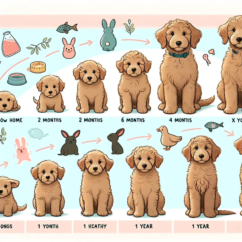 Labradoodle Puppy Development Milestones and Growth Chart